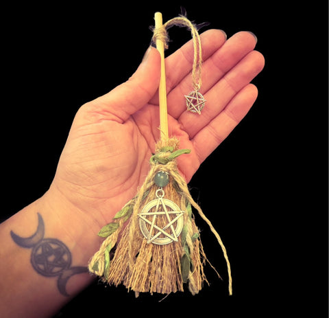 Enchanted Hedgewitch Broom ~ Choose Your Fragrance