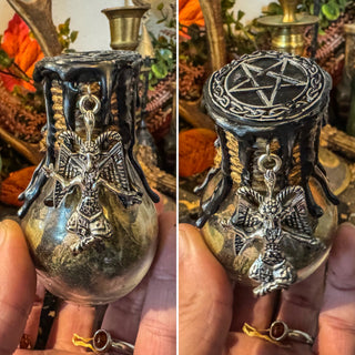 The Alchemy of Shadow & Light ~ Baphomet Spell Bottle