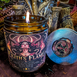 Lilith’s Flame ~ WitchCrafted Empowerment Candle