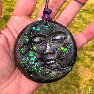Fragranced Celestial Amethyst Hanger