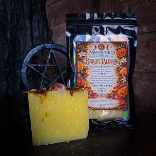 Bright Blessing ~ Carnelian & Botanical Spell Soap