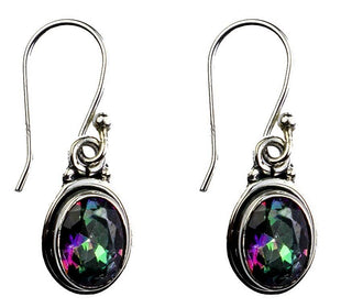 Mystic Topaz Earrings ~ Sterling Silver
