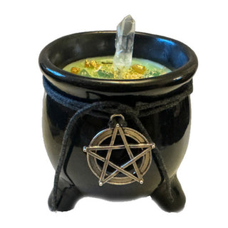 Moonchild Cauldron Candle ~ Money Drawing