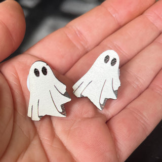 Ghost Stud Earrings