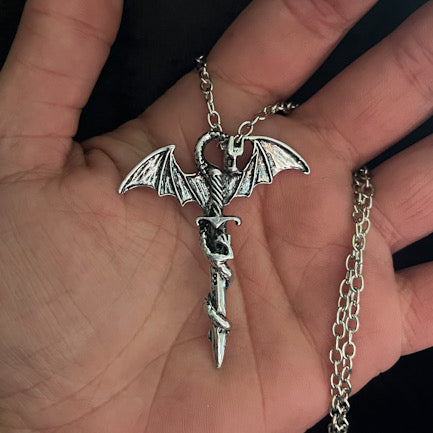 Dragon Athame Necklace