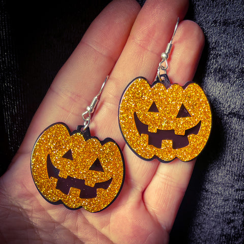 Jolly Pumpkin Earrings