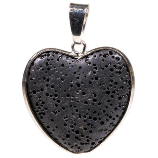 Lavastone Heart Necklace