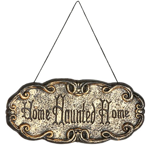 Home Haunted Home Sign