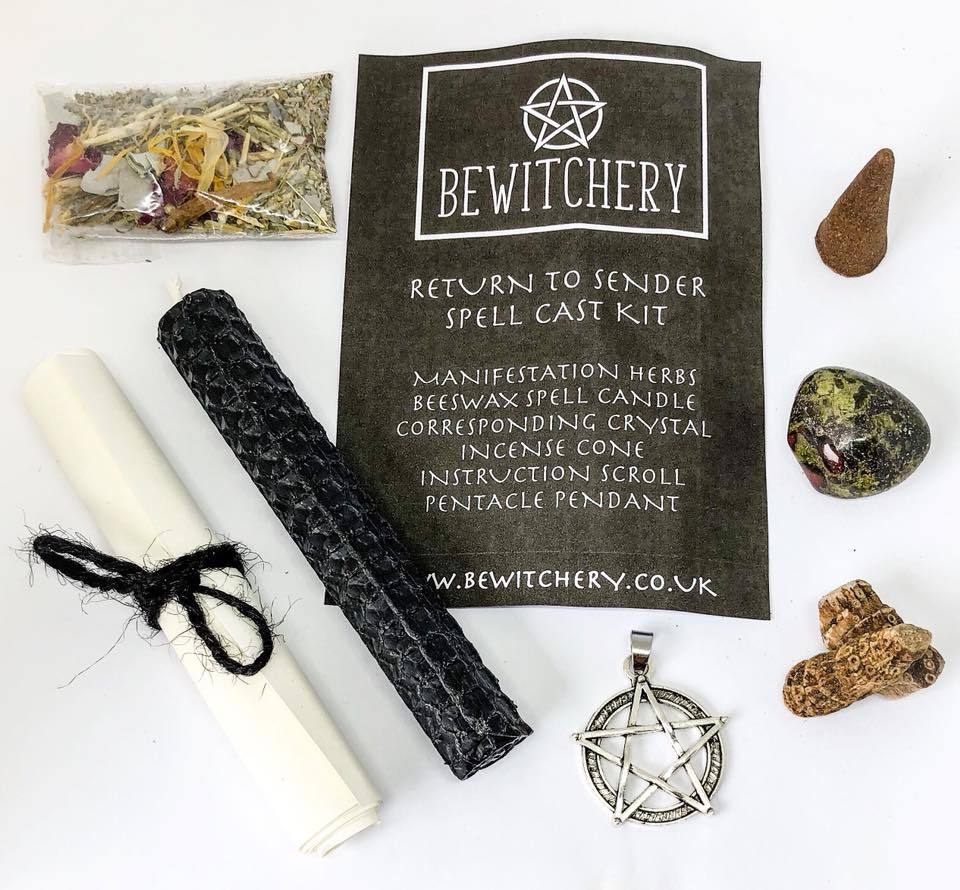 Bewitchery Spell Kit ~ Return To Sender (Hex Breaker)