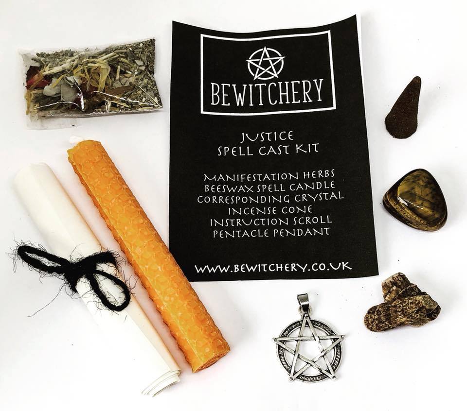 Bewitchery Spell Kit ~ Justice