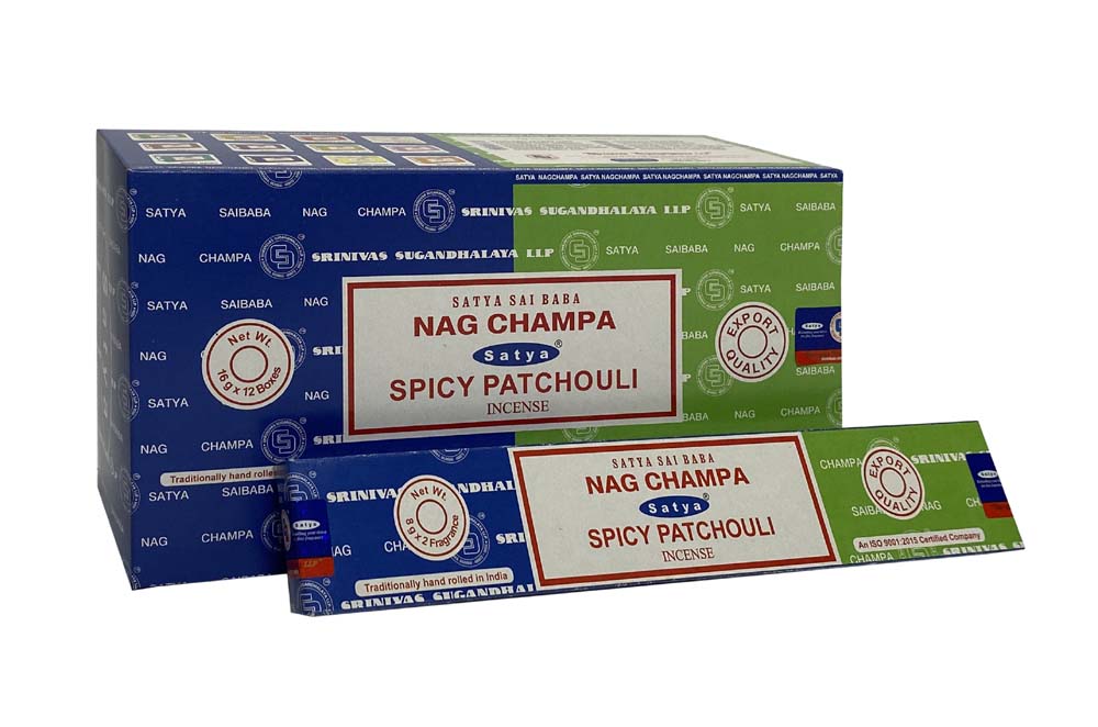 Nag Champa & Spicy Patchouli Combo Sticks