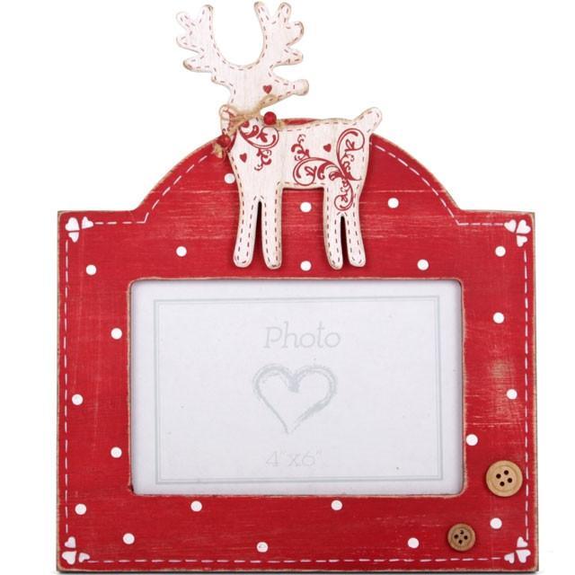 Christmas & Yule Decorations Reindeer Picture Frame