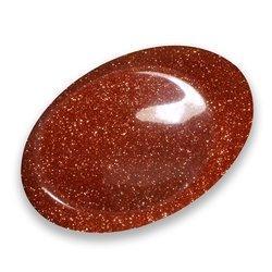 Crystals Goldstone Worry Stone