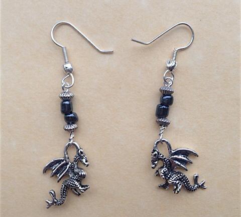 Home & Outdoor Decoration,Jewellery Dragon Earrings
