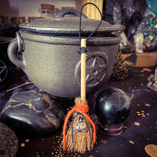 Samhain Mini Broom ~ Autumn Fragrance Options