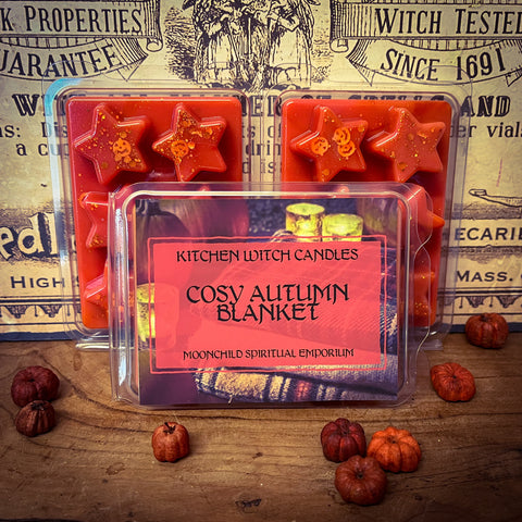 Kitchen Witch Wax Melts ~ Cosy Autumn Blanket