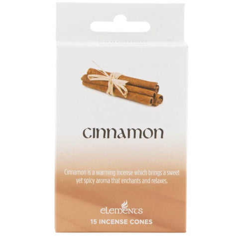 Elements Incense Cones ~ Cinnamon