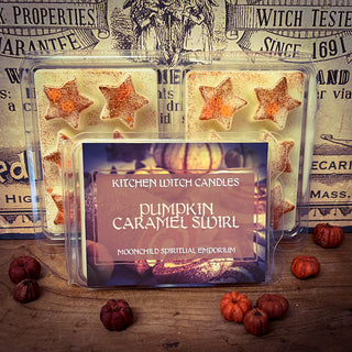 Kitchen Witch Wax Melts ~ Pumpkin Caramel Swirl