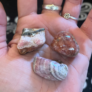 Rhodochrosite Tumblestone