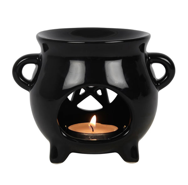 Pentacle Cauldron Oil Burner