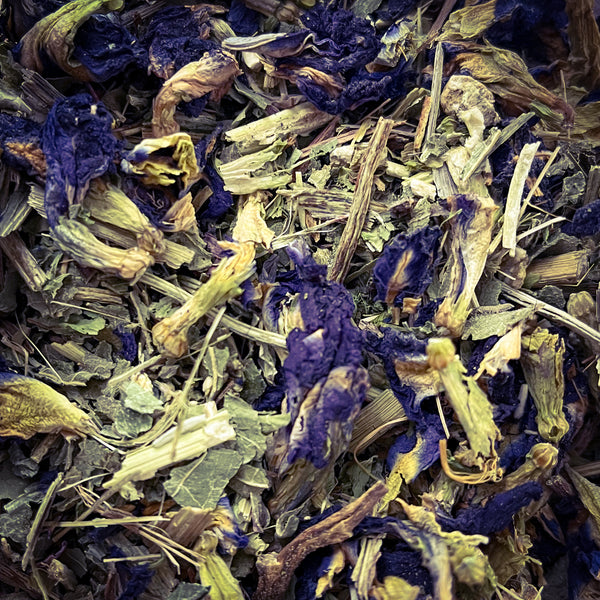 Echinacea & Butterfly Pea Healing Tea ~ Cold & Flu Relief