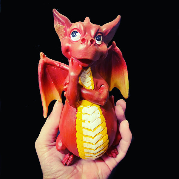 Dragon Incense Cone Holder ~ large
