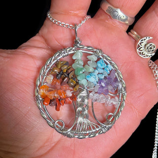 Chakra Balancing Tree Necklace