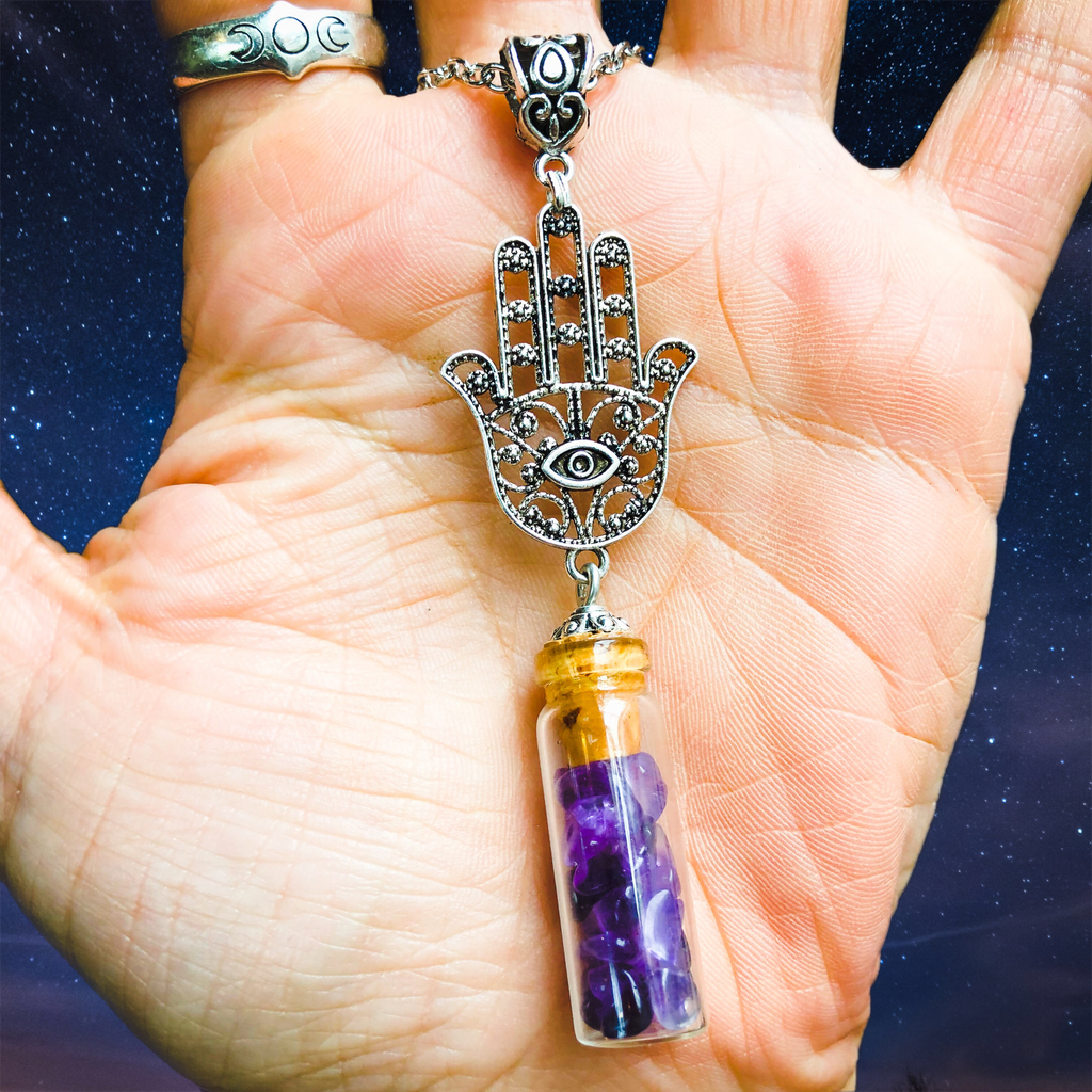 Hamsa Energy Cleansing Necklace