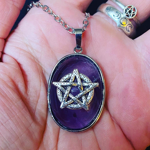 Sacred Spirit Necklace ~ Amethyst