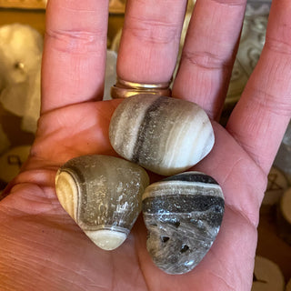 Zebra Onyx Tumblestone