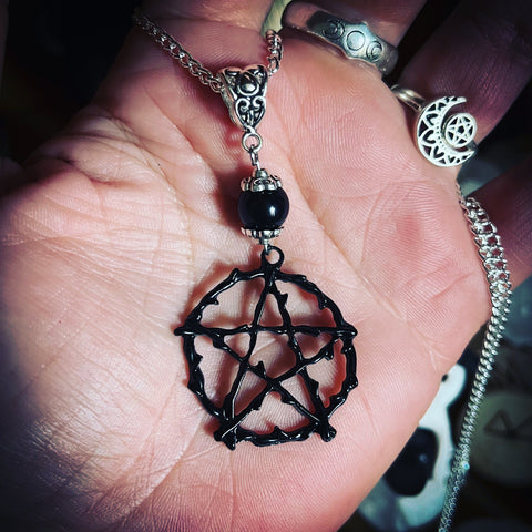 Midnight Pentacle Necklace