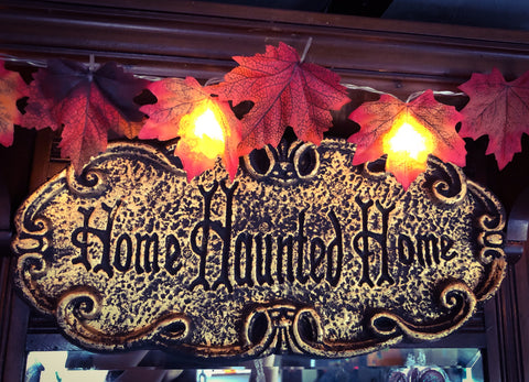 Home Haunted Home Sign