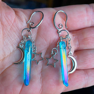 Celestial Aura Cascade Earrings