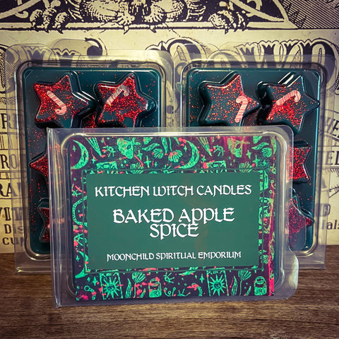 Kitchen Witch Wax Melts ~ Baked Apple Spice
