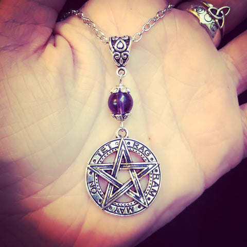 Tetragram Pentacle Necklace
