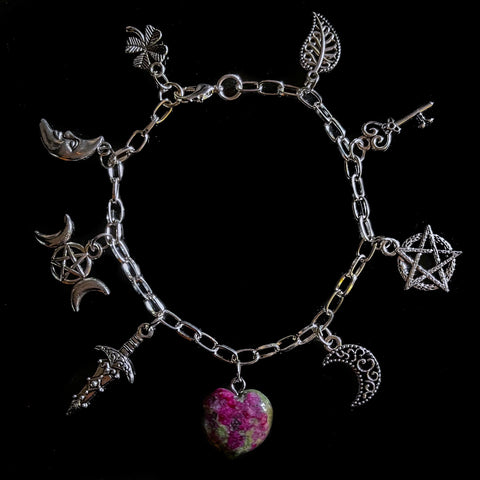 Heart of Magick Charm Bracelet