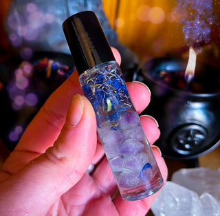 Amethyst Manifestation Roller Botanical