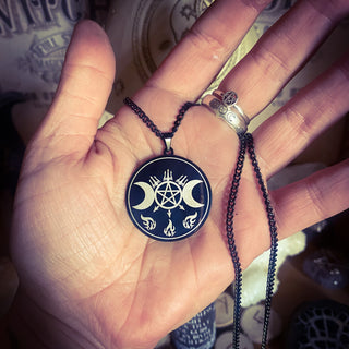 Sigil of Hecate Necklace ~ Stainless Steel