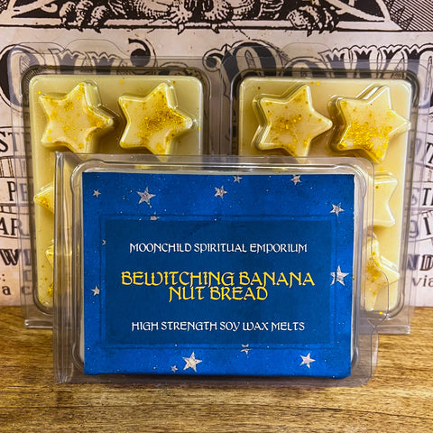 Kitchen Witch Wax Melts ~ Bewitching Banana Nut Bread