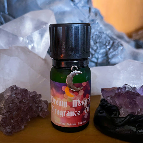 Crystal Infused Fragrance Oil ~ Dream Magick