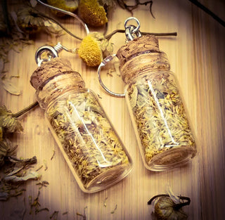 Cottage Witch Earrings ~ Stress Relief