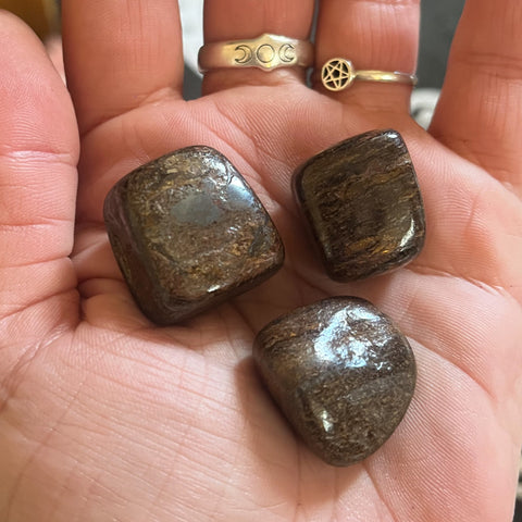 Bronzite Tumblestone