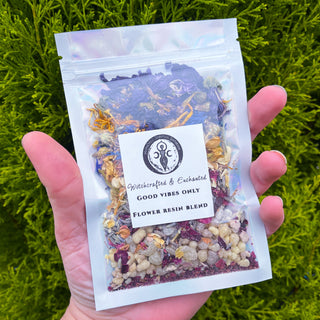 Good Vibes Only  Flower & Resin Blend