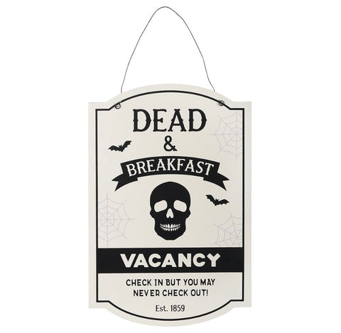 Dead & Breakfast Sign