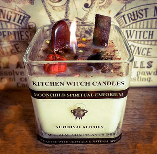 Kitchen Witch Candle ~ Autumnal Kitchen