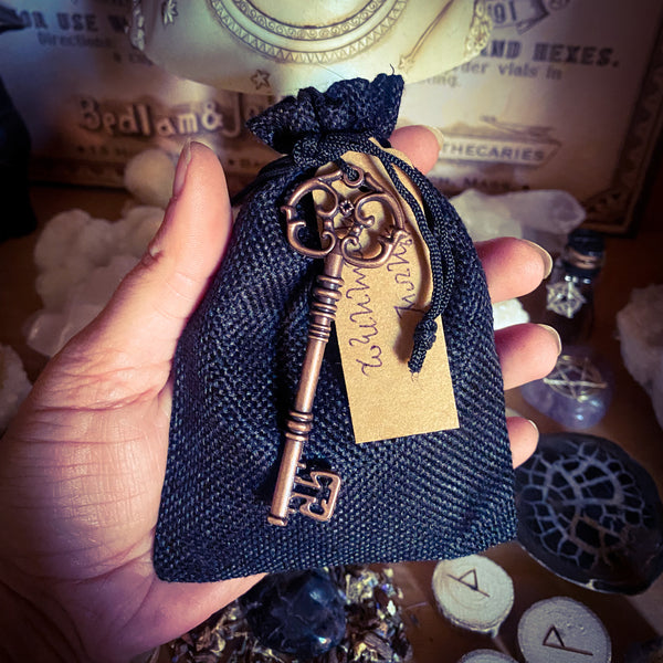 Hail Hecate Charm Pouch  ~ Witchcrafted