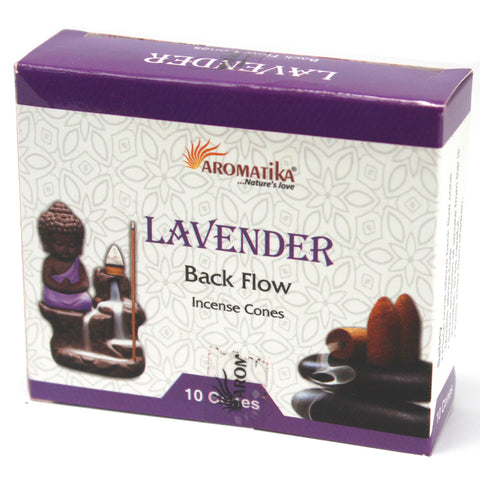 Aromatica Backflow Cones ~ Lavender