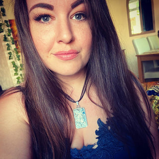Wheel of Fortune Tarot Necklace