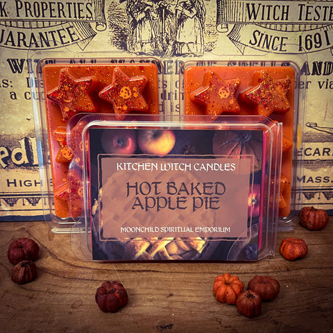 Kitchen Witch Wax Melts ~ Hot Baked Apple Pie