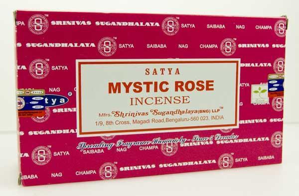 Incense, Oils & Accessories,Incense Sticks Mystic Rose ~ Satya